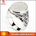 New model to win warm praise from customers engraved beautiful artistic design 925 sterling silver stone ring designs for men